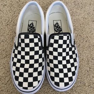 Checkered Vans